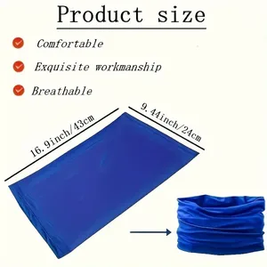 Atmungsaktives Eisseideschal, magisches Gesichtsschal, Fischerei im Freien, Halshülsen, Maskenradfahren, Arnses Sport, Sonnenschutz, Protektor 8 Hauptverkaufsmaske - №7