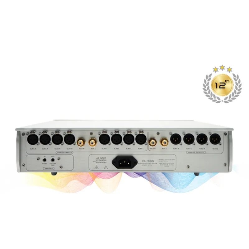 DENAFRIPS ATHENA 12th Pure Clase A preamplificador totalmente equilibrado línea etapa 60 pasos RCA XLR entrada salida