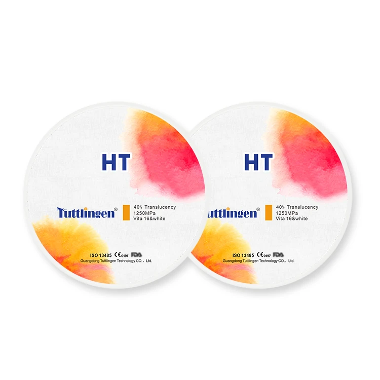 

New Dentals Lmplant Zirconia Block HT 98mm WHITE Dentals Consumable For Dentals Milling Machine