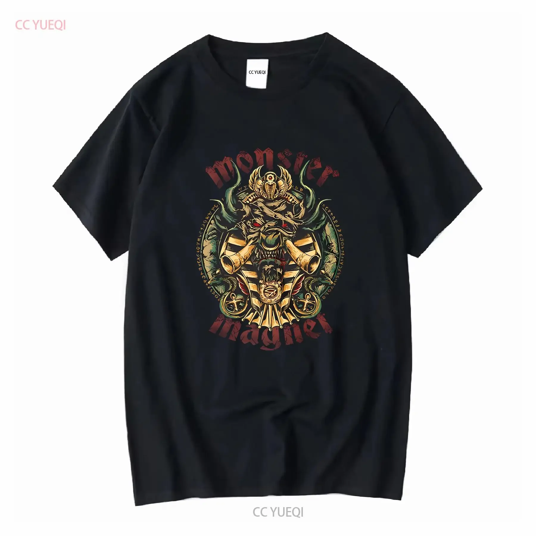 Футболка Monster Magnet American Rock Band Jungle Pharaoh S 2XL, винтажная стираная уличная одежда с графическим рисунком, растянутая, универсальная, мягкая