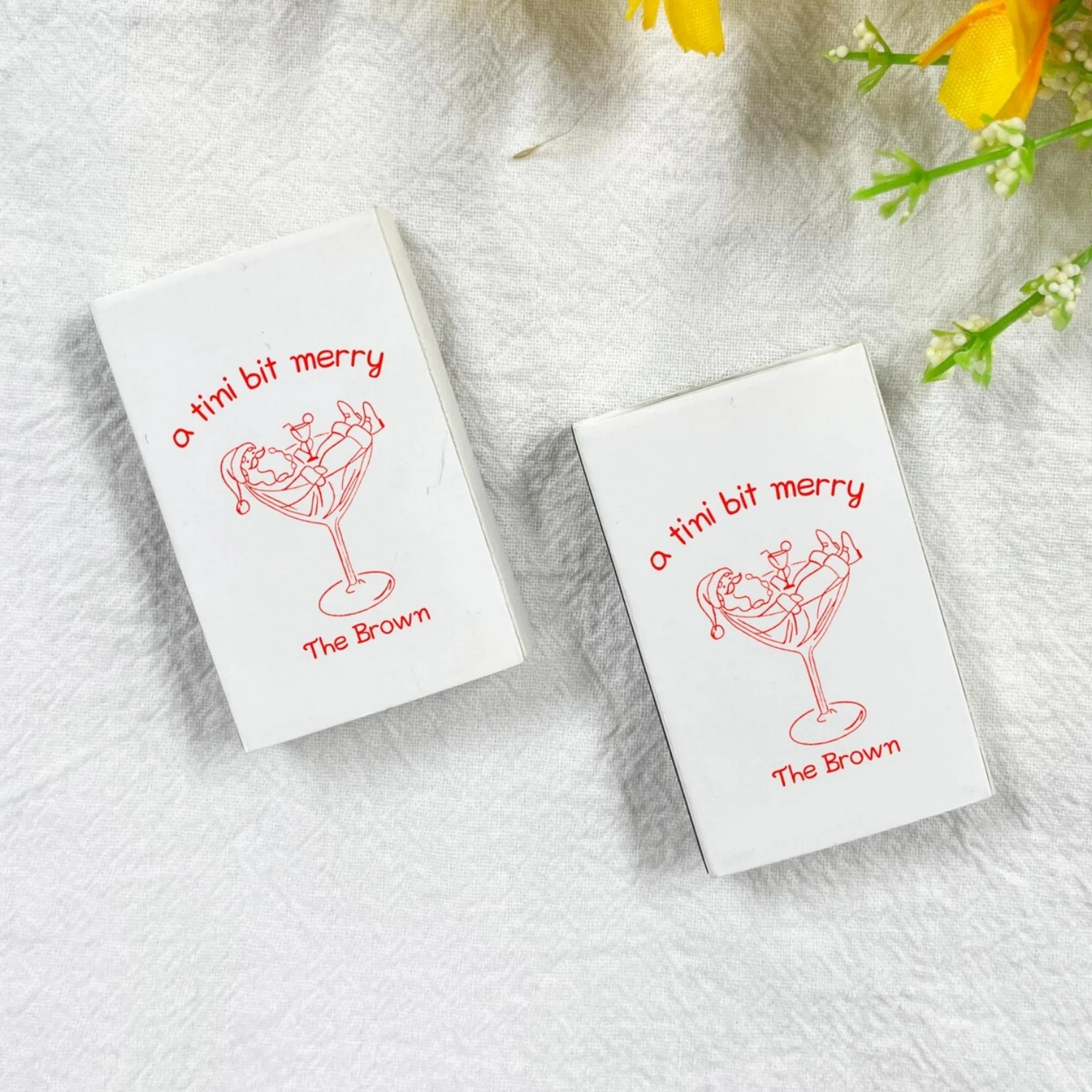 

Сочечные коробки Tini Bit Merry на заказ, спичечные коробки с принтом, свадебный душ, подарок на новоселье