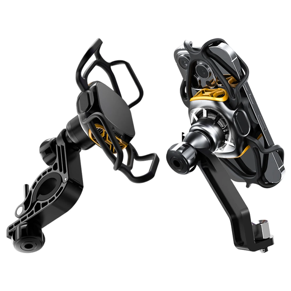 Охлаждающая подставка для велосипедного телефона, охлаждающее крепление для велосипедного телефона, вращающийся на 360 градусов велосипедный держатель для телефона, зажим для электрического велосипеда, мотоцикла