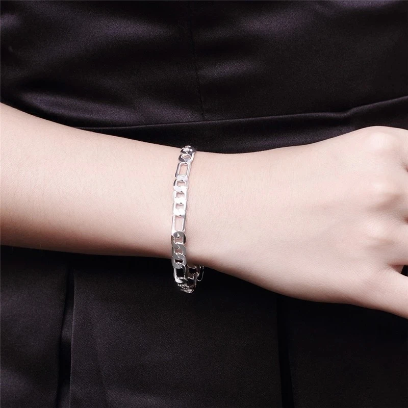 High Quality 925 Sterling Silver Geometric Jewelry Set