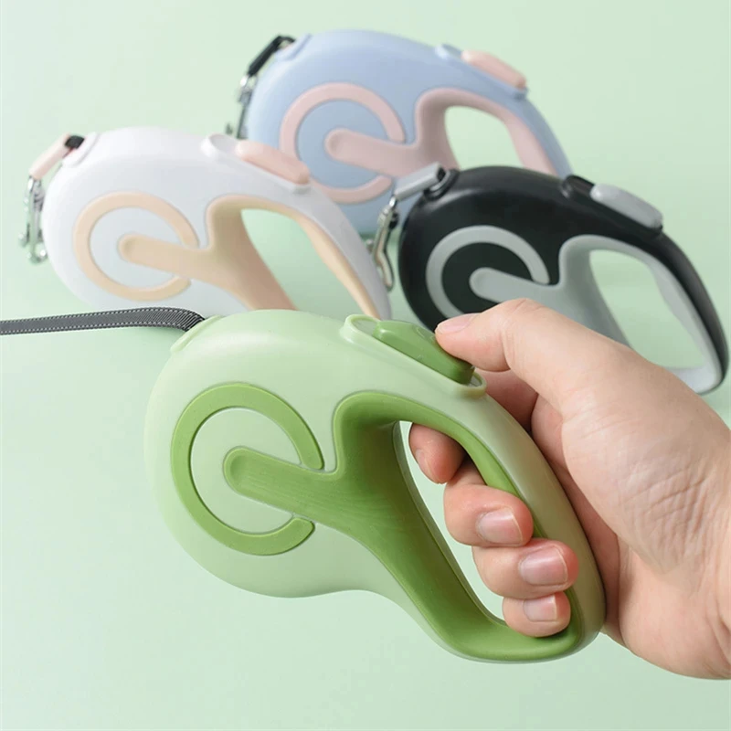 

3m 5m Dog Leash for Small Dogs Cats Automatic Retractable Puppy Nylon Walking Running Leads Pet Leash Supplies