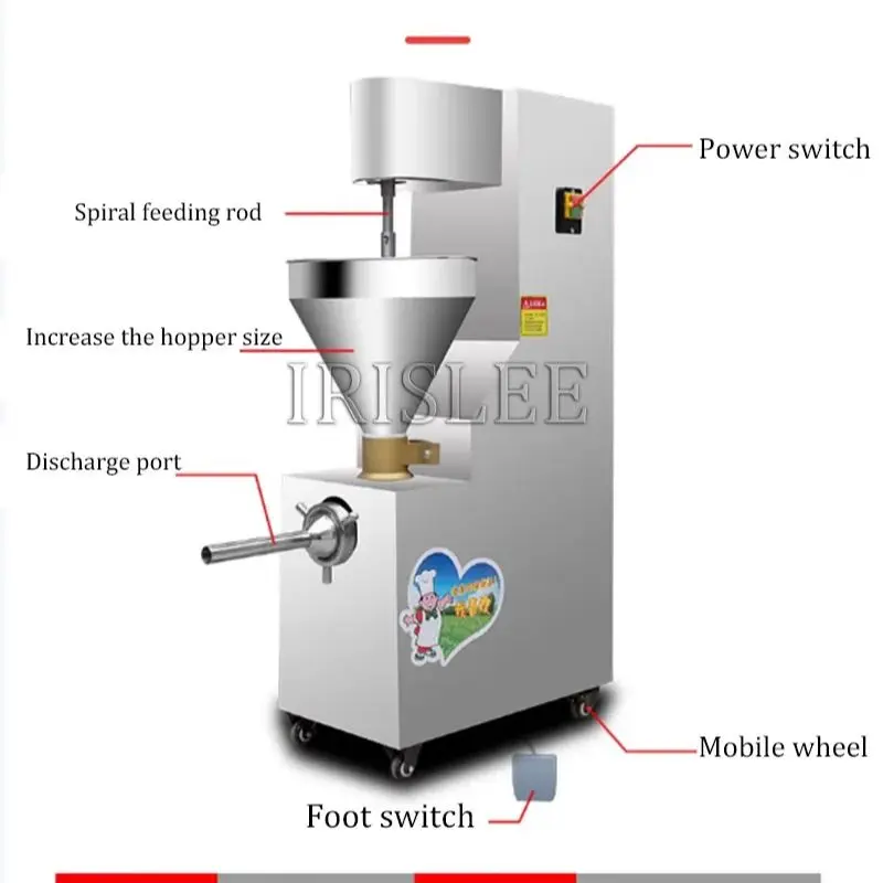 High Quality Electric Sus304 Enema Machine Sausage Stuffer Automatic Sausage Filling Making Machine With Twist For Sale Price