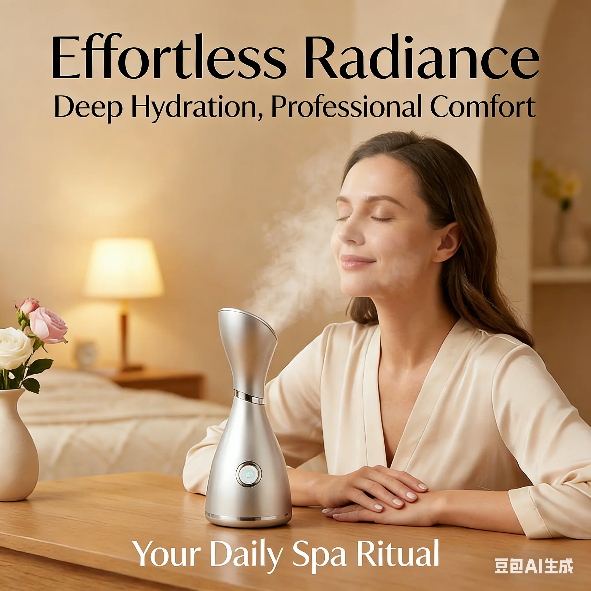 Professional Hot Mist Beauty hydration Sauna Steamer Face Facial Steamer Machine Portable Skin Care Nano Ionic Facial Steamer