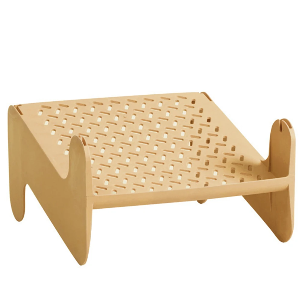

Space-saving Shoe Rack -able Racks Shoes Organizer Storage Shelf PP Hollow Pattern Ventilated
