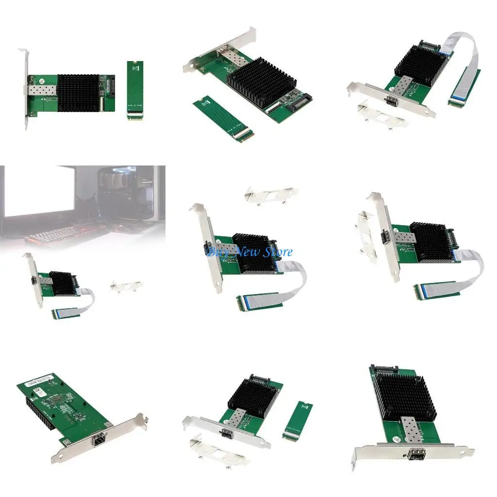 

20CE M.2 to 10GbE SFP Single Optical Fiber Port Networking Card Fast Data Transfer