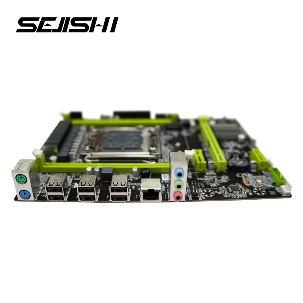 SEJISHI-X79 Desktop Motherboard, DDR3, 64GB, 4 x SATA M.2 Suporte, LGA 2011, Xeon E5, 2630, 2640, 2650, 2660, 2670, 2680 CPU