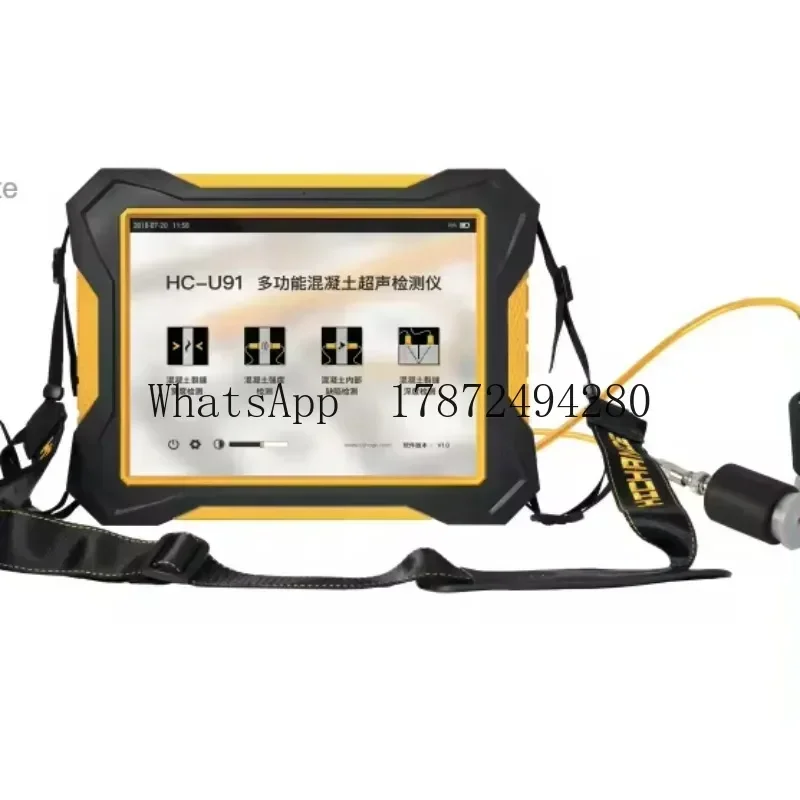 HC-U91 Ultrasonic Concrete Tester Multifunctional Crack Width & Depth Detector Hot Sale 2024