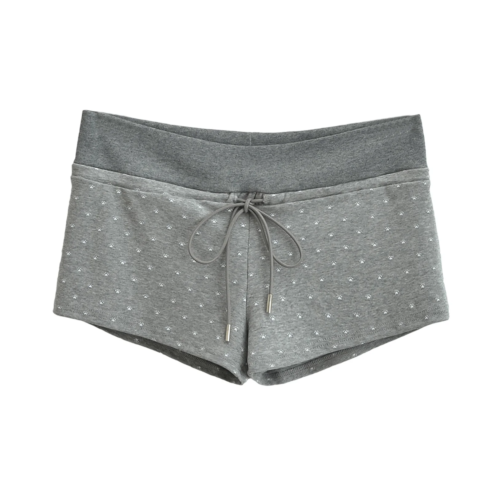 Lage taille Dstring Klauwprint Sportartikelen Loose Fit Sli Hotpants Zomer Casual broek Street Sle Afslankende orts