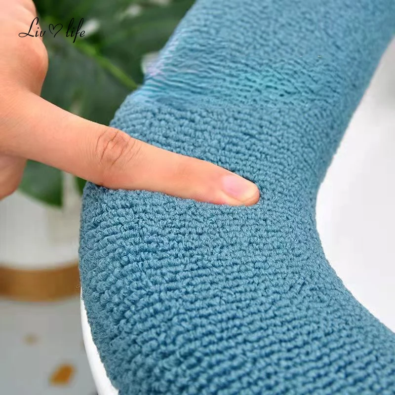 Thicken Toilet Seat Cover Mat Winter Warm Soft Washable Closestool Mat Seat Case Toilet Lid Pad Bidet Cover Bathroom Accessories