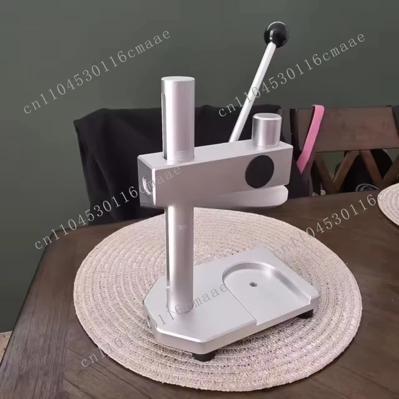 Máquina selladora de latas para mascotas con diseño de presión manual - máquina selladora de tapas de aluminio para cocina, comedor y tiendas de bubble tea