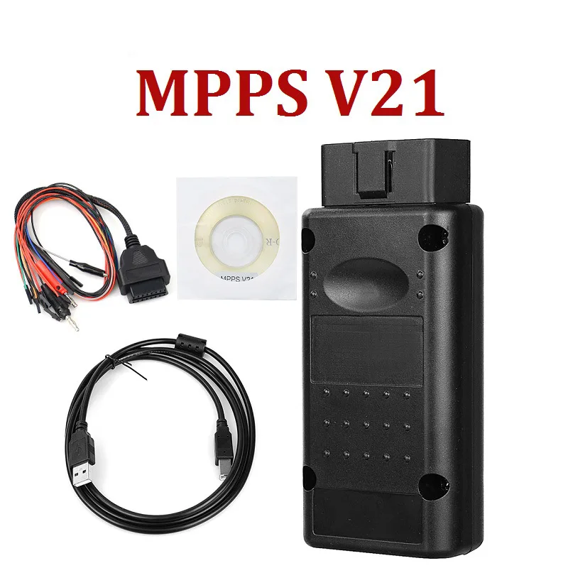 MPPS V21 MAIN+TRICORE+MULTIBOOT with Breakout Tricore Cable for M3.8, M5.9, ME7xx, MED9, MED17, EDC15/16/17 Obd2 Fault Scanner