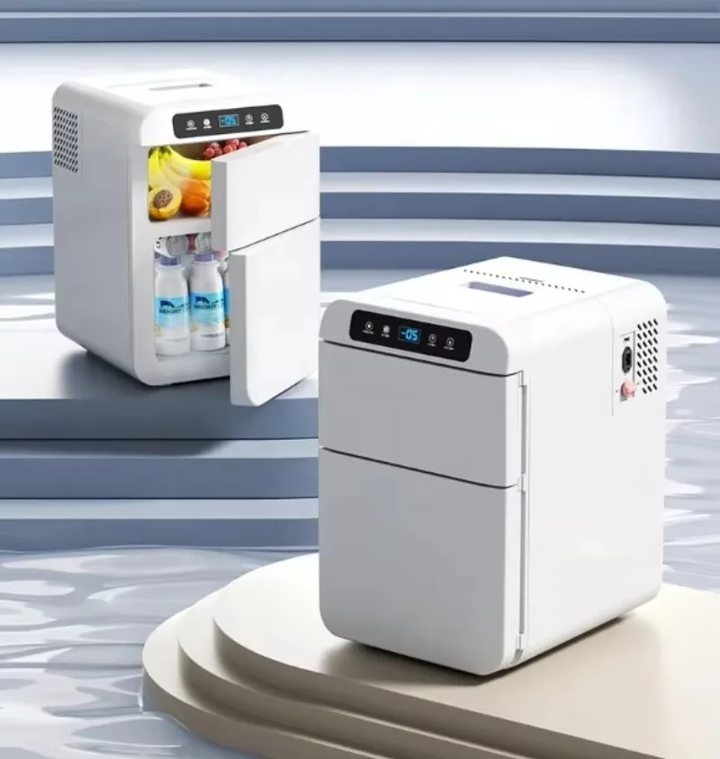 

28L Small Car Fridges Intelligent Partitioning Car Fridge Portable Refrigerator