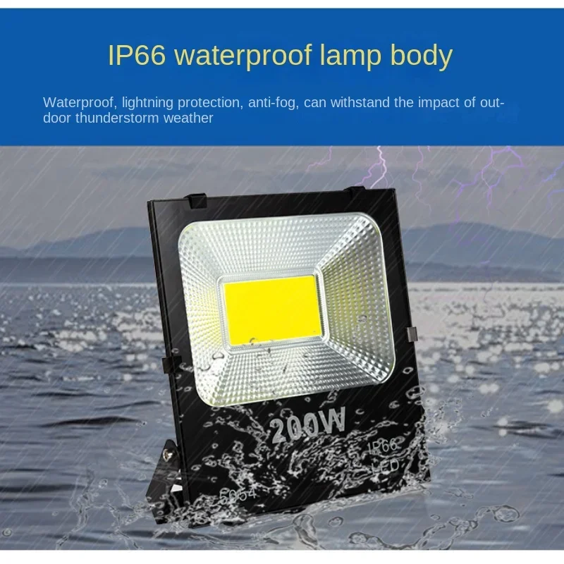 Imagem -02 - Outdoor Impermeável Led Flood Light Lâmpada de Parede Exterior Street Spotlight Jardim e Iluminação do Estádio 30w 50w 100w 150w 200w