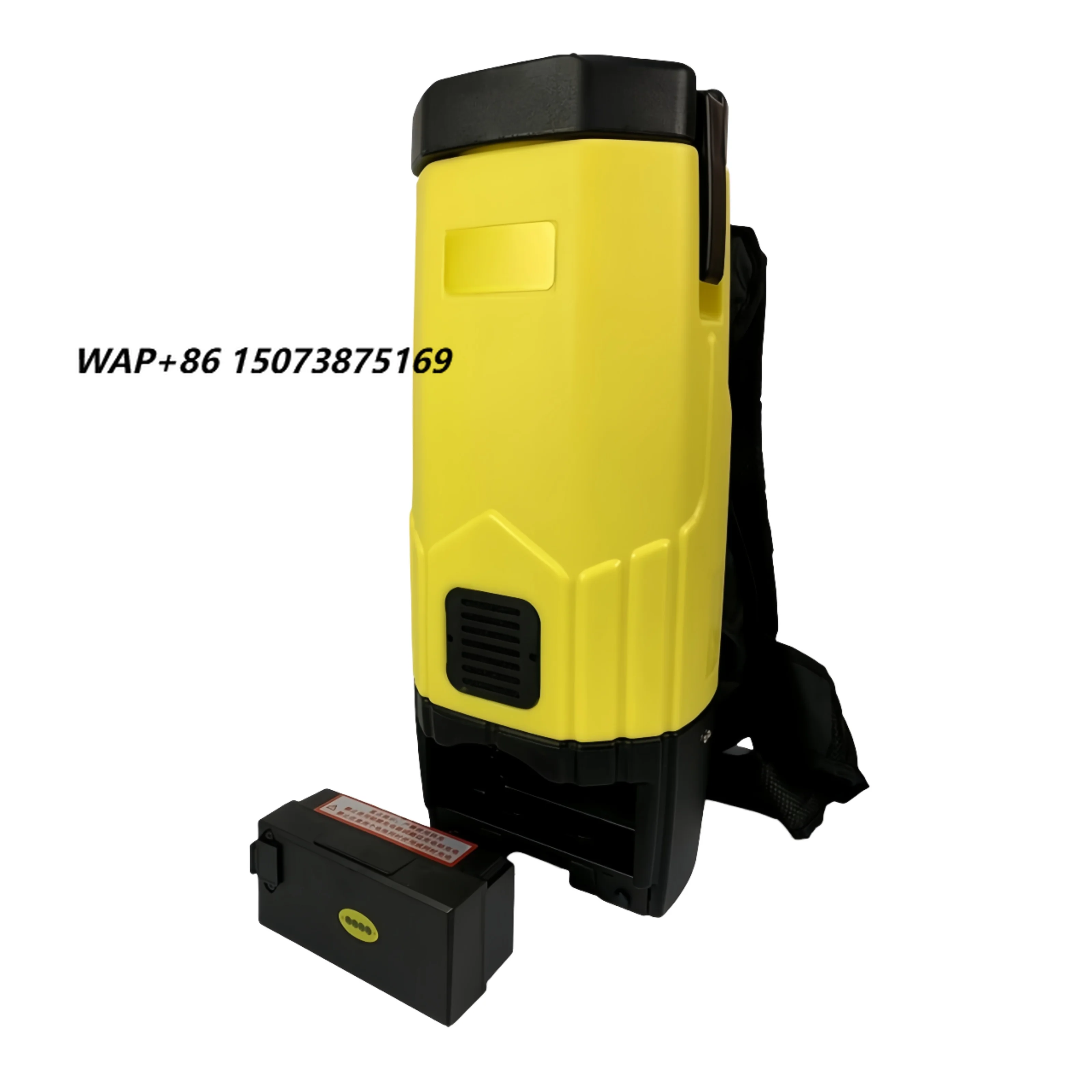 LP-5L Backpack Vacuum Cleaner Wireless Lithium Battery Powered Wet & Dry Functions New Condition Electric Plastic Material