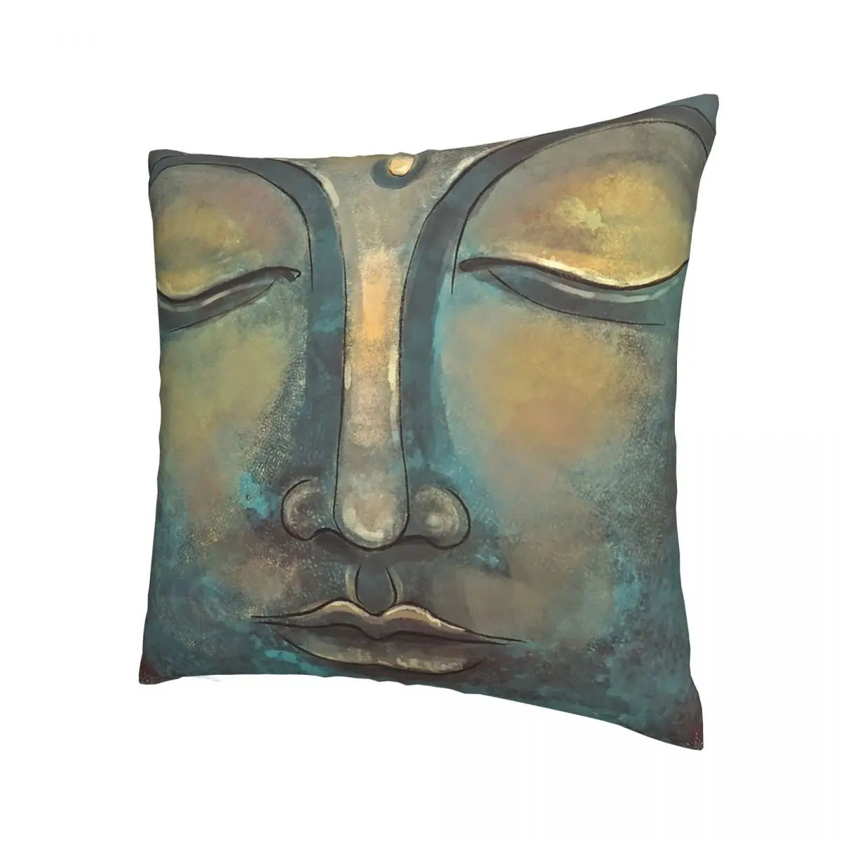 Buddha Meditating Art Pillowcase Soft Cushion Cover Decorations Yoga Zen Buddhism Spiritual Indian Pillow Case Cover Home