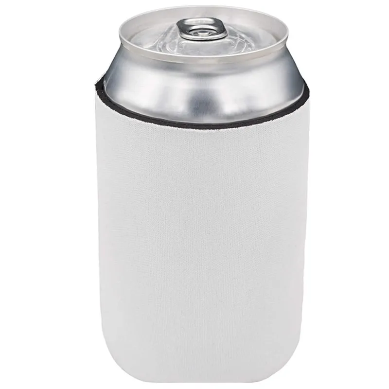 30 Pcs Sublimation Blank Neoprene Can Sleeves Beer Insulated Stubby Holder Cooler Bag for Diy Photo Printed