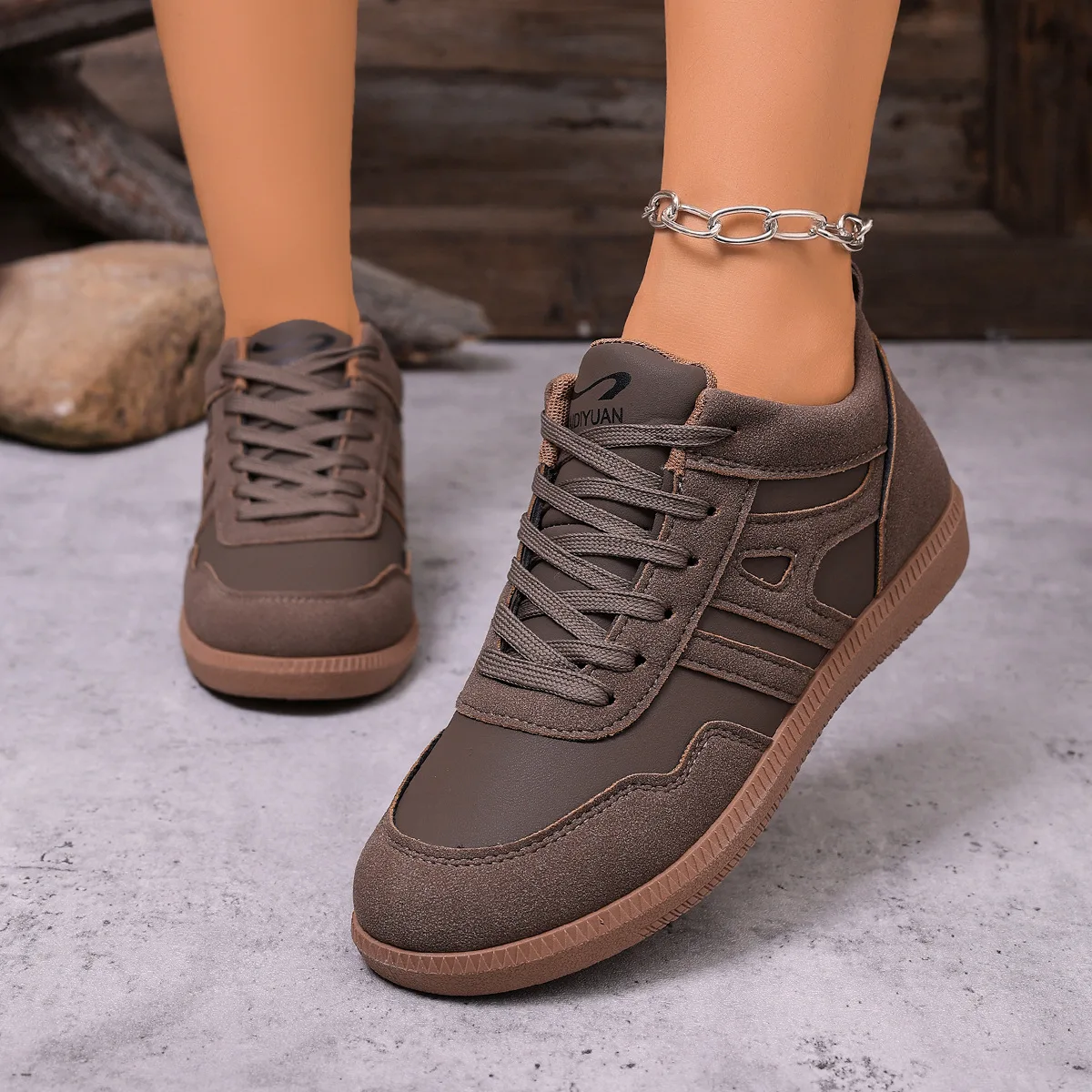 Neue 2026 Damen Schwarze Weichsohlen-Komfort-Sneaker Freizeitschuhe für Frauen Vielseitige Walkingschuhe Tenis Feminino Zapatillas Mujer – Detail 3