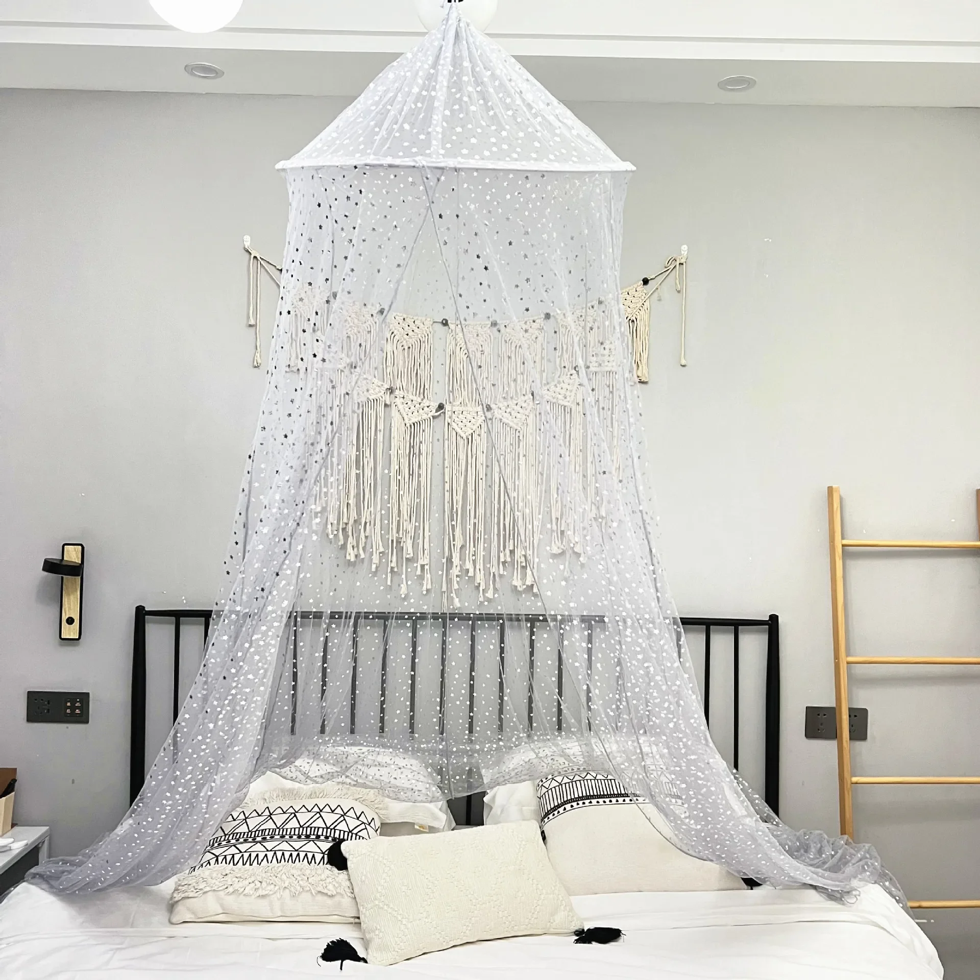 Instagram's Best-selling Dome Bed Tent Air-conditioned Bed Curtain Suspended Mosquito Net Baby Decoration Indoor Bed Net
