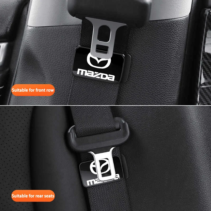 المغناطيسي لوازم السيارات الداخلية مقعد حزام حامل استقرار اكسسوارات السيارات لمازدا 3 6 CX5 2 CX3 CX9 MX5 RX8 Axela Demio