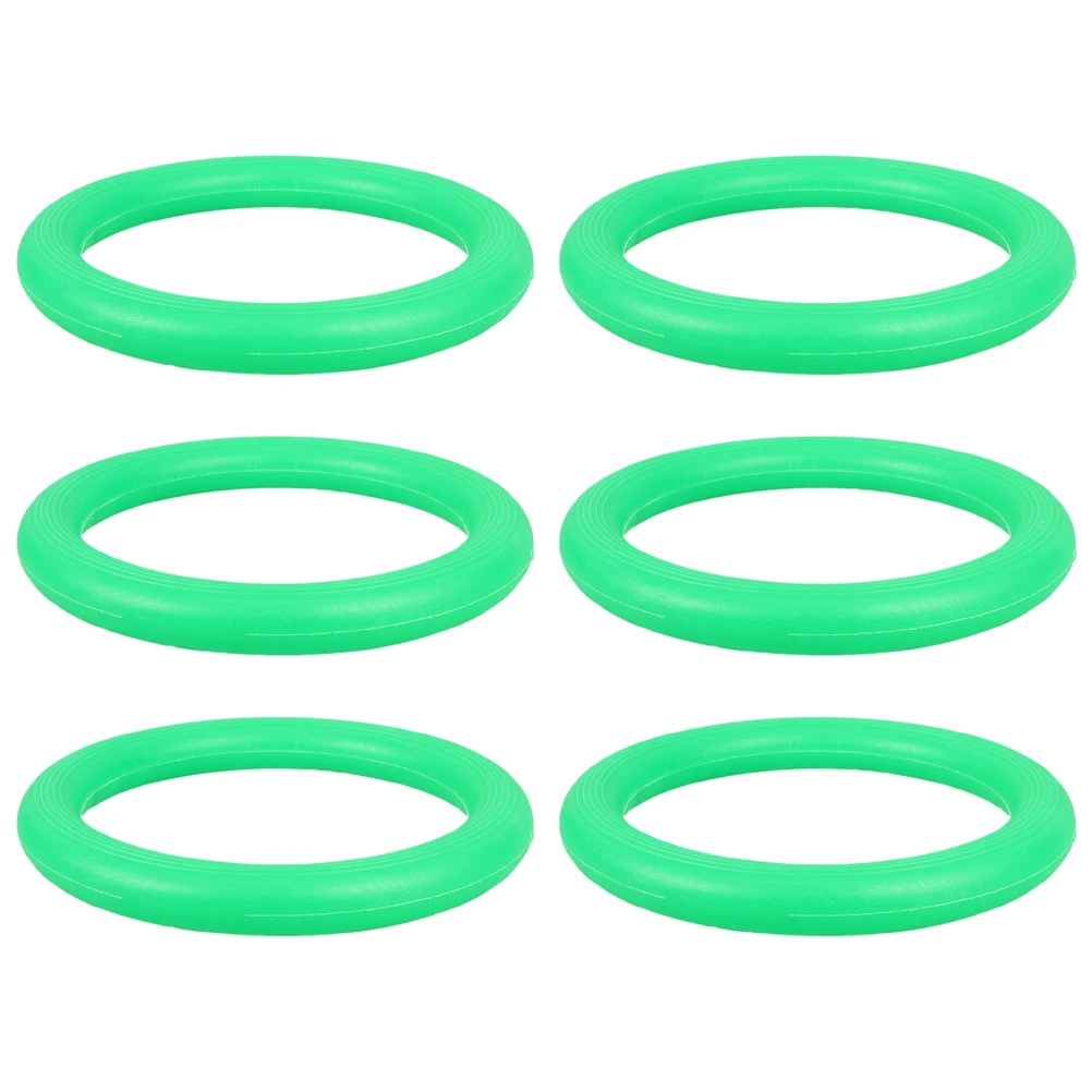 6Pcs Ball Display Stand Yoga Lagerung Halter Bälle Zeigt Basis Befestigungs Ring Basen Unterstützung Basketball Steht Ringe