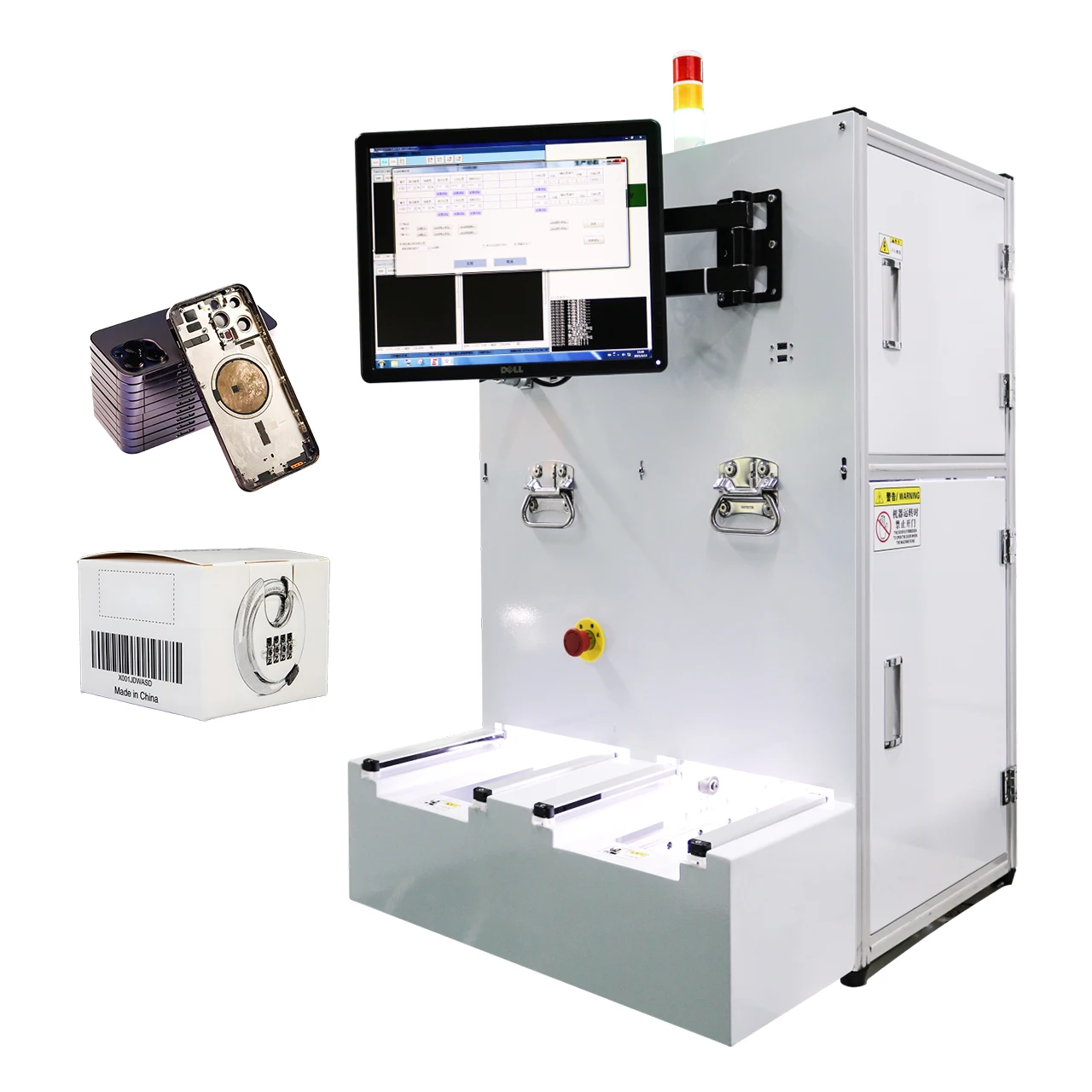 Kompaktes Desktop-Inspektionsgerät zur Barcode-Vergleichung