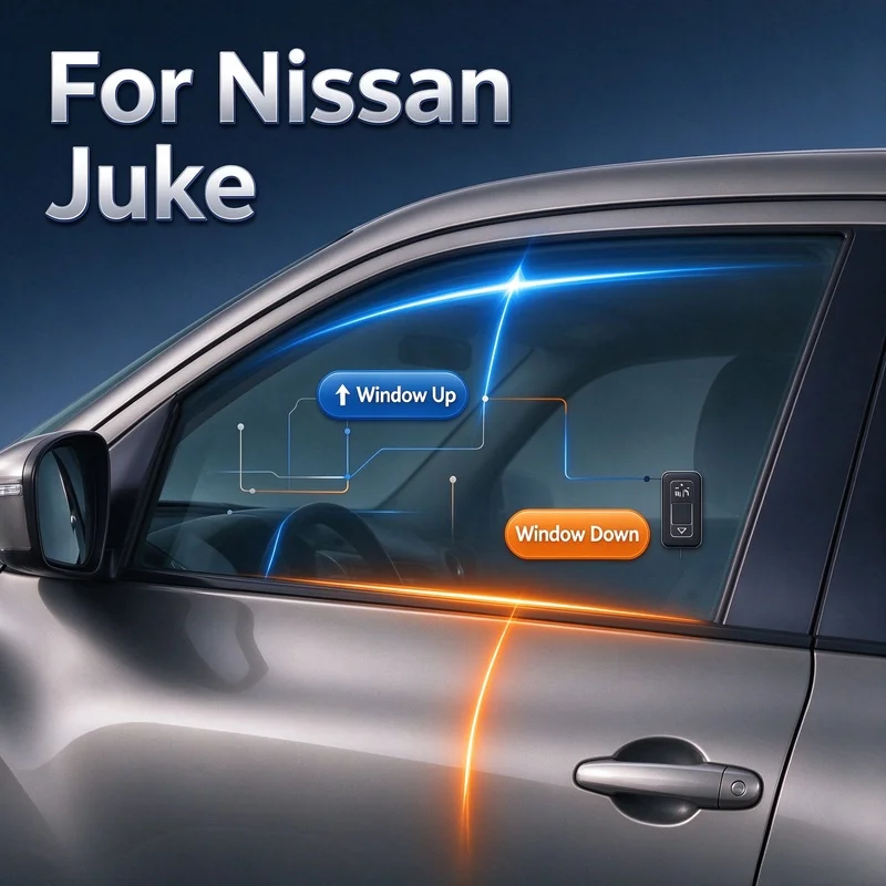 Power Window Lifter Roll Up Down Open Close Kit For Nissan Juke F15 Auto Window Closer