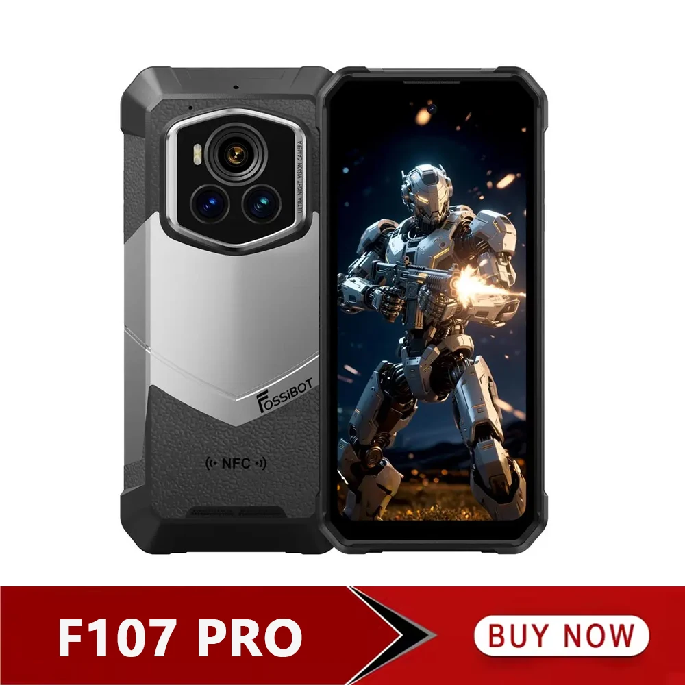 FOSSiBOT F107 PRO 5G Rugged Phone 28000mAh Starlight Night Version