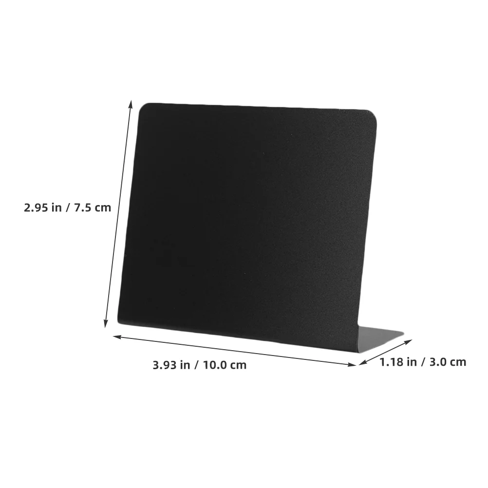 12 Pcs The Sign Mini Desktop Display Stand Pvc Letter Board Writing Chalkboards