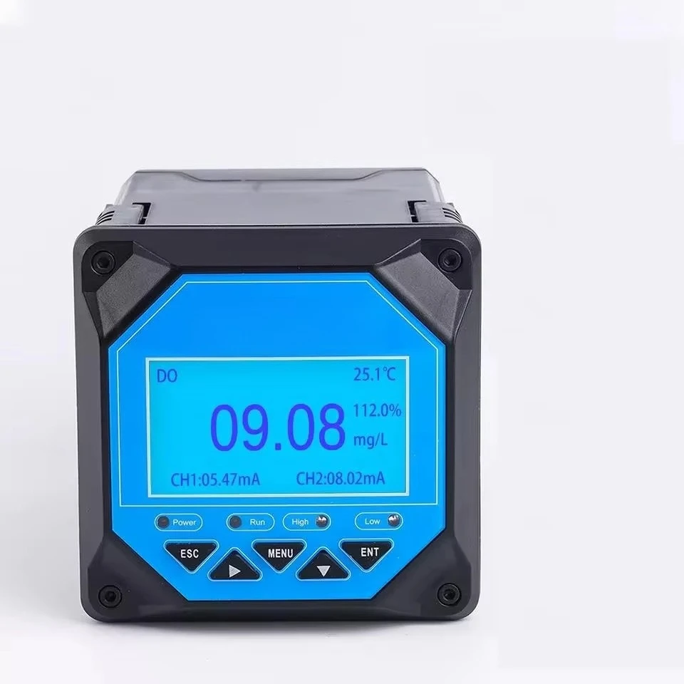 4 20ma RS485  Industrial Online Monitoring  ph Ec ORP Controller  for Hydroponic Aquaculture