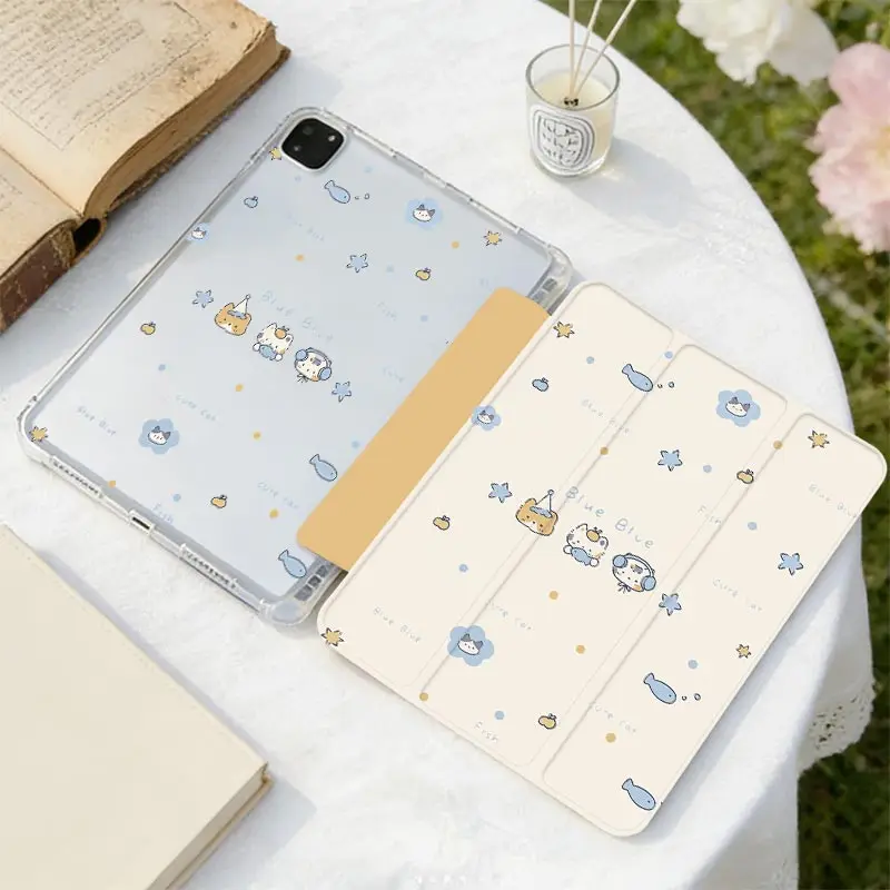 TPU Soft Case For Samsung Tab S7 S8 S9 11 Tab A11 A9 8.7" Plus 11" A8 Samsung S10 S9 12.4 inch Tab S6 Lite 10.4 inch