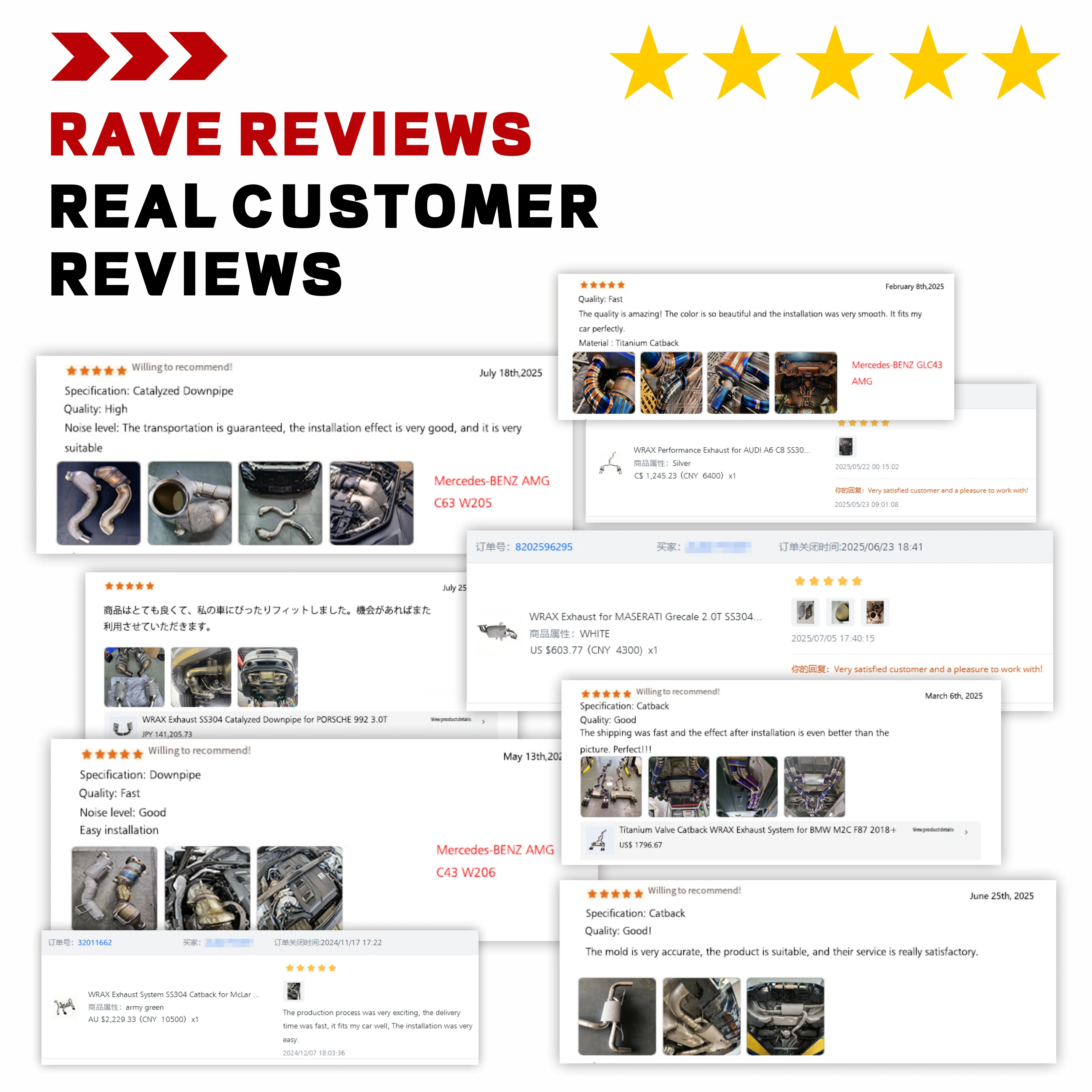 for McLaren 570S Valved Catback Exhaust 2015-2021 Aggressive Racing Sound Lightweight Titanium Performance Upgrade