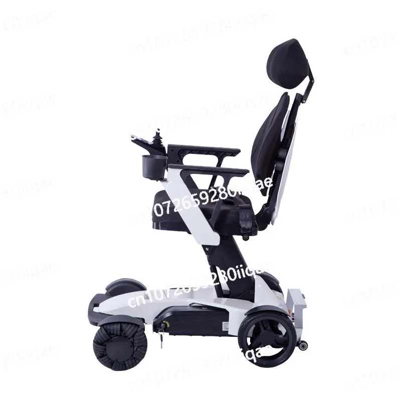 2025 Hot Sale Bluetooth Control Folding Lightweight Motorized Electric Assisted Walking Chair