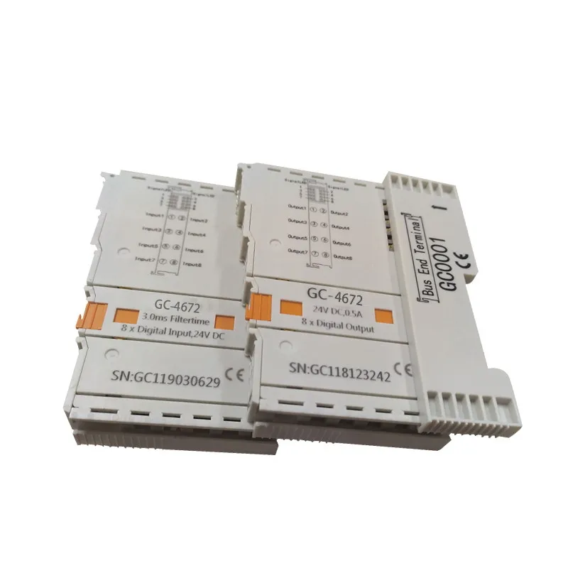 PLC controller GCAN-PLC programmable CANOpen Codesys expandable module customizable plc 2-way -5-+5V output GC4602-4684