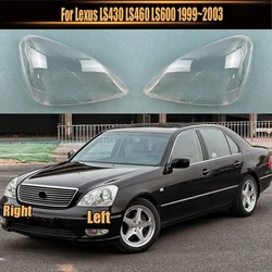 For Lexus LS430 LS460 LS600 1999~2003 Headlamp Transparent Cover Headlight Shell Lens Replace The Original Lampshade Plexiglass