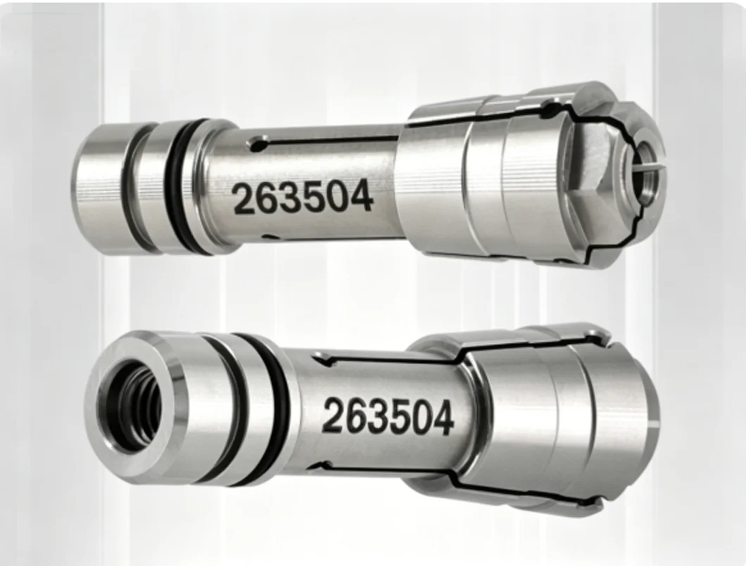 1 Stück DGZ-60E TL60C Spannzangenfutter mit 3 und 4 Schlitzen, hochpräzise Spindelklemme für Graviermaschinen – Detail 3