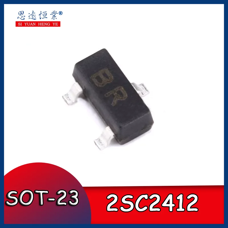 50pcs Original genuine 2SC2412 BR SOT-23 NPN transistor 50V/150mA surface mount transistor