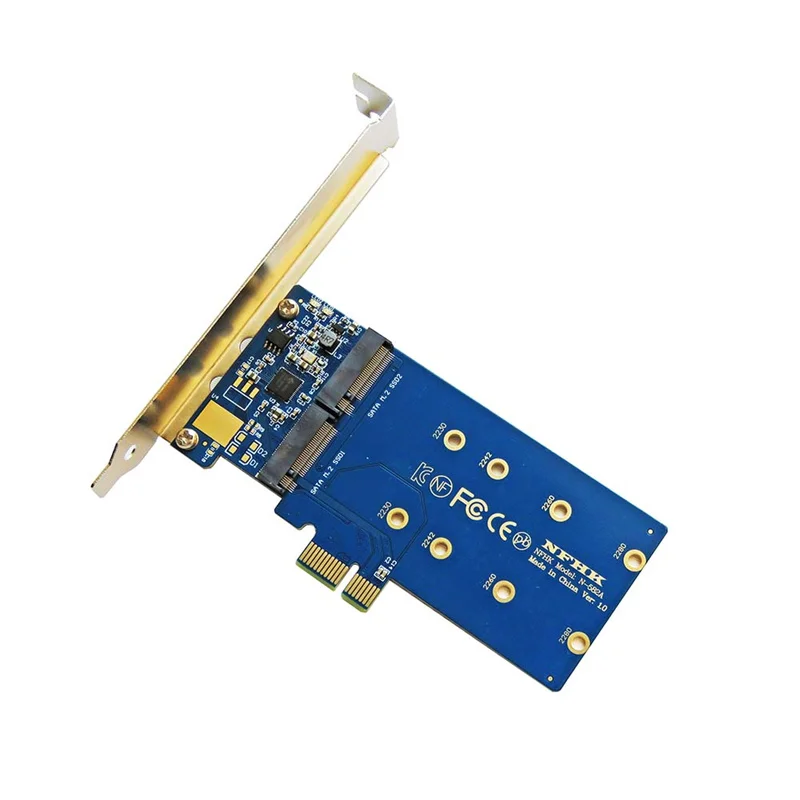 SATA M.2 NGFF SSD to PCIe x1 to  Adapter