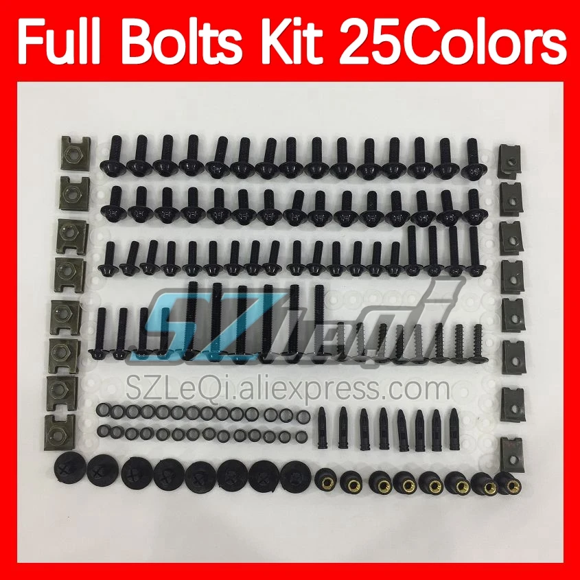 Fairing Bolts Full Screw Kit For KAWASAKI NINJA KZ1000 Z1000 Z 1000 10 11 12 13 2010 2011 2012 2013 Body Bolt Screws Nuts 268ps