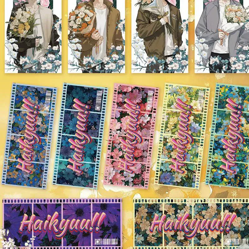 Remai Wenchuang Wholesale Haikyuu Collection Cards Booster Box "Summer Flowers" Series Acrylic Stamp Kids Playing