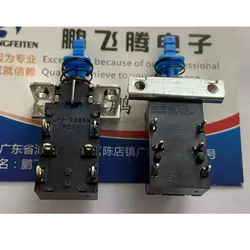 1PCS P227EE2B20A US E-SWITCH JPP.2295M P227 power discharge originates from the lock switch 6-pin button with lock 7A125V