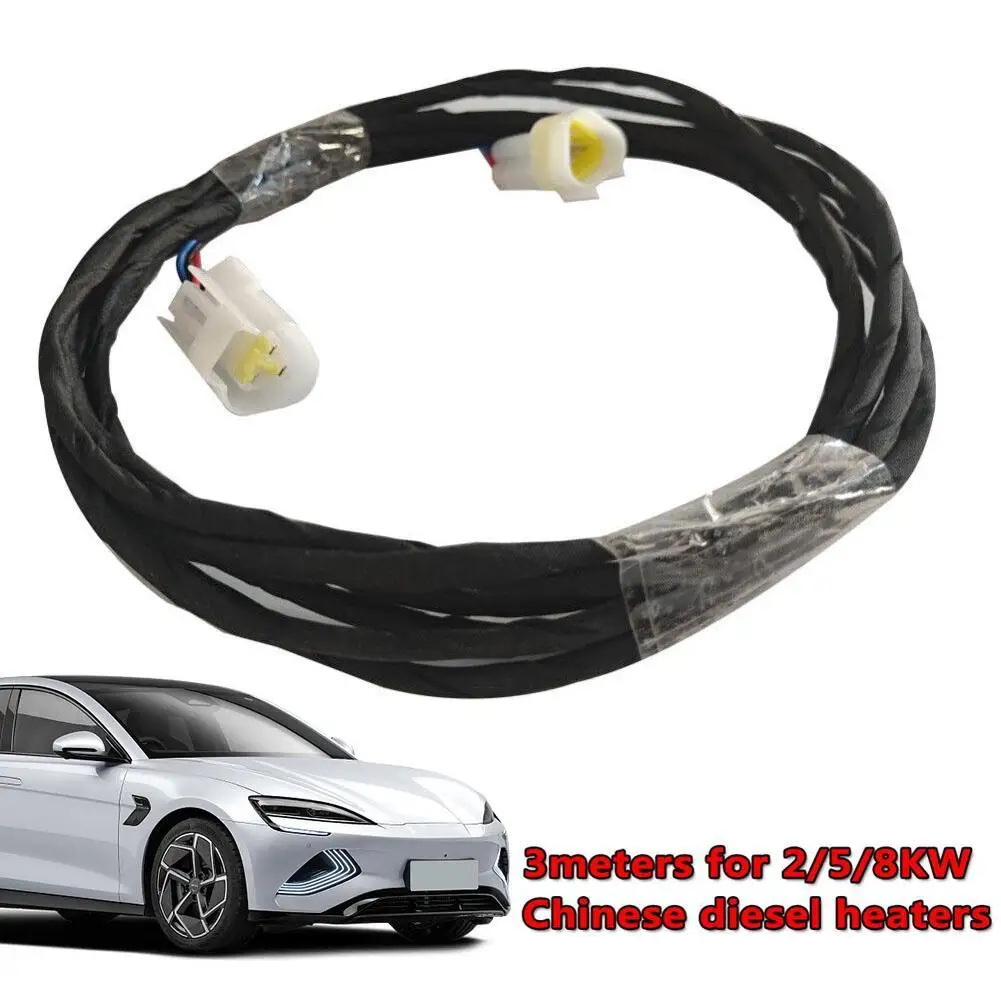 3meters 12V Diesel Heater Lcd Screen Extension Cable Automotive Heater Accessories for 2/5/8KW Diesel Heaters