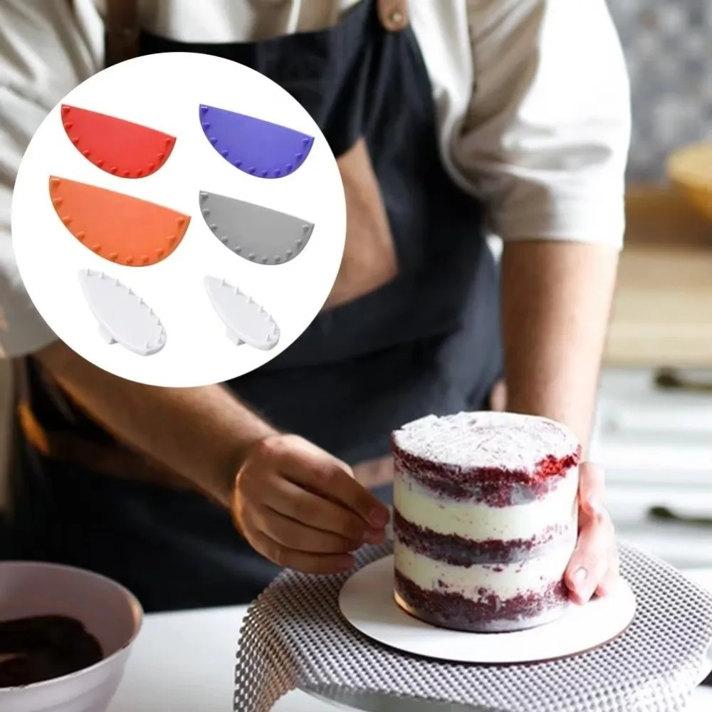 6Pcs/Set New Durable Cake Piping Guide Tool Reusable Multi Size Cake Molds Baking Accessories Ruffle Marker Dessert Baking