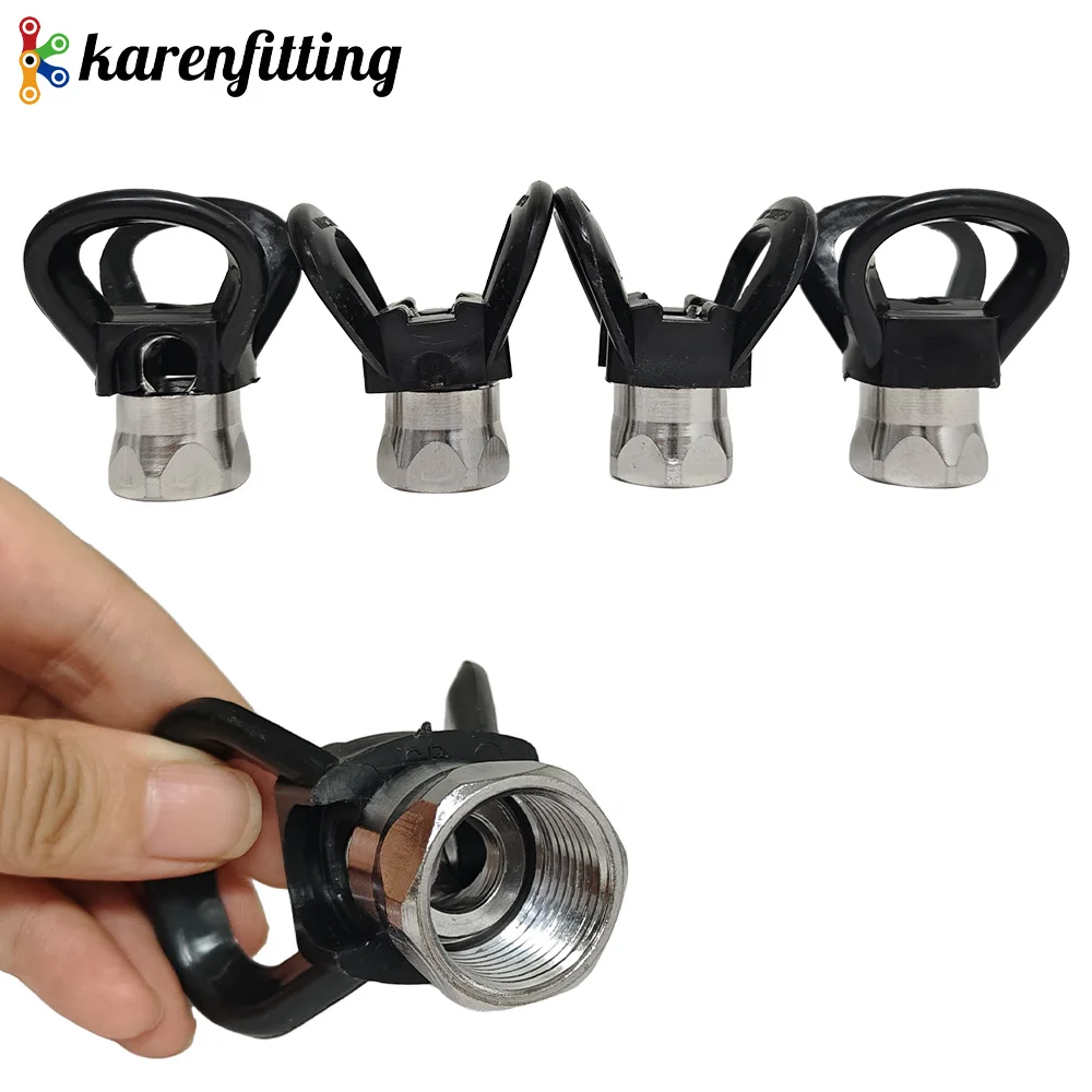 Customizable Stainless Steel Mini High Pressure Airless Paint Sprayer Gun Accessory 7/8 Tip Pneumatic Tools Accessories Parts