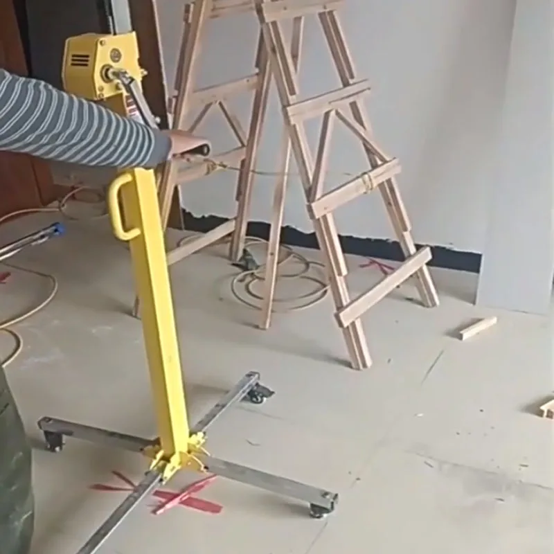 Small Gypsum Board Lifting Artifact Air Conditioner Installation Lift Small Ceiling Punching Lift Construction Tools