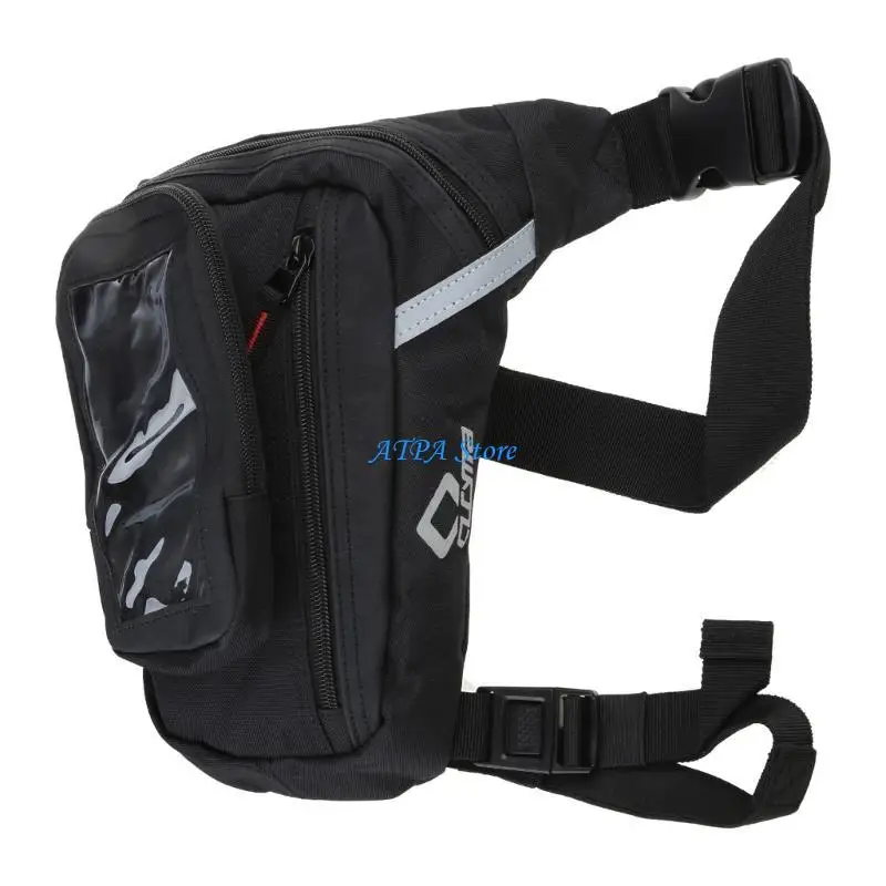 

U13C Oxford Cloth Waterproof Waist Bag Fanny Pack Cycling Drop Leg Bag Motorcycles Outdoor Bag for Men Women