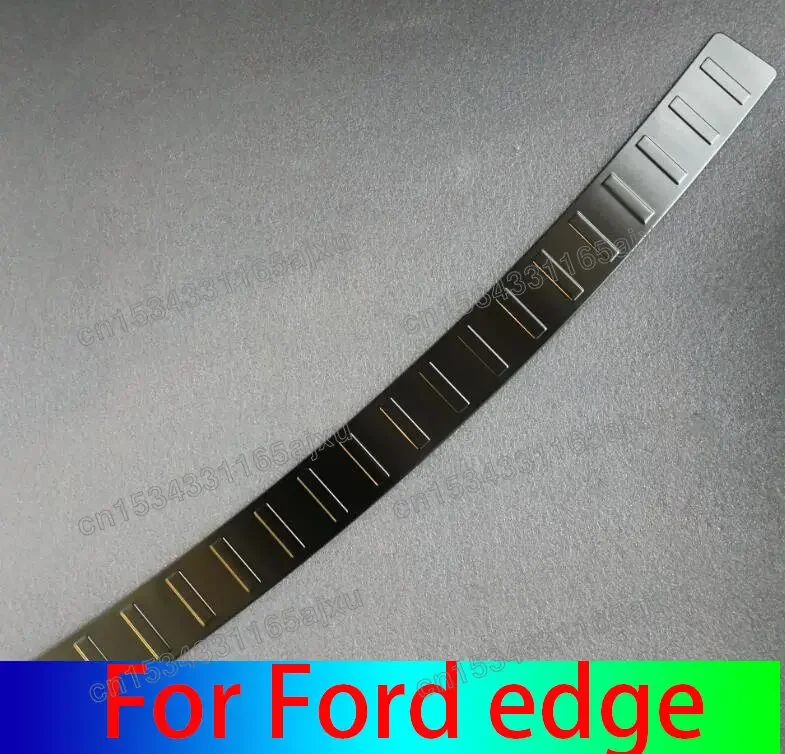 

For Ford edge 2009-2014 Car Styling Rear Trunk Bumper Protector Boot Sill Plate Trim Cover Guard