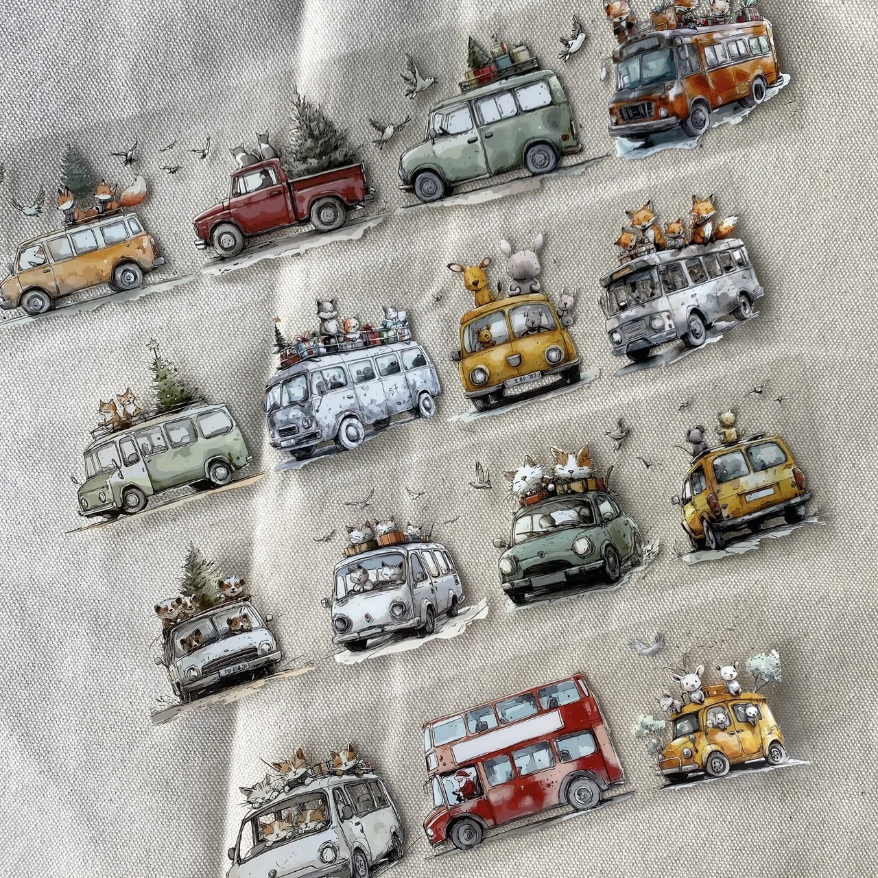 NEVERLAND Vintage hogar para invierno Washi PET cinta planificador DIY fabricación de tarjetas Scrapbooking Plan pegatina decorativa